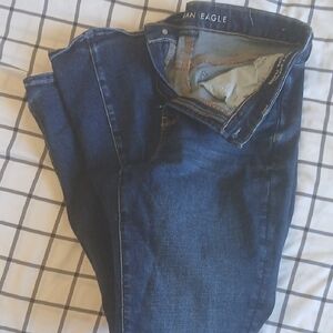 AE Super Hi Rise Curvy Jeans